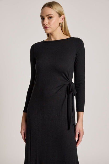 Eb +ive Aria tie dress  black
