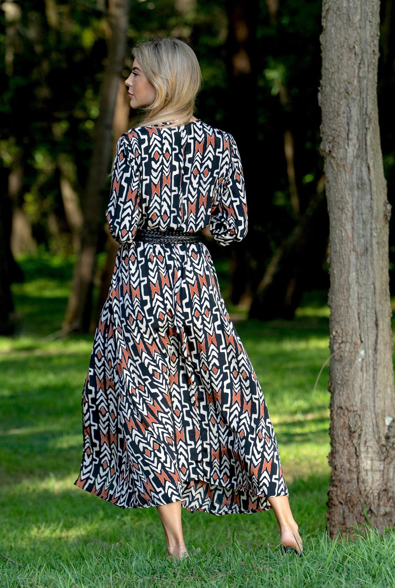 Tribal print dress Myee
