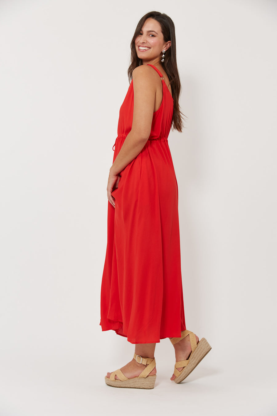 Haven Isola Tank Maxi Dress - Negroni