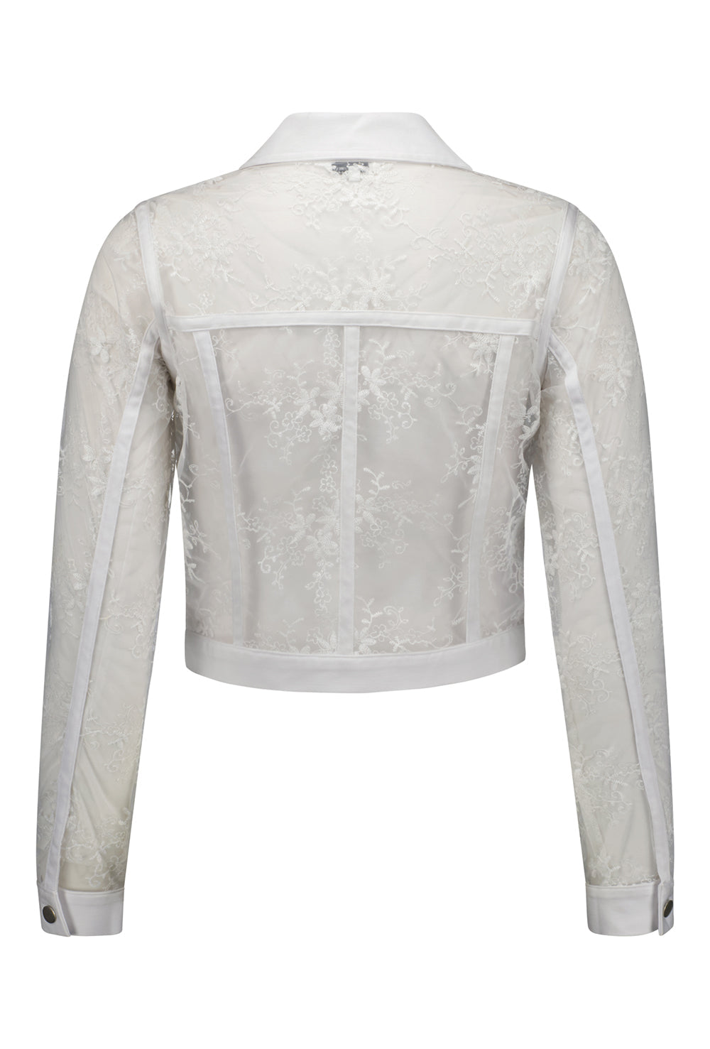 Lemon Tree Sally Ann Lace Jacket white