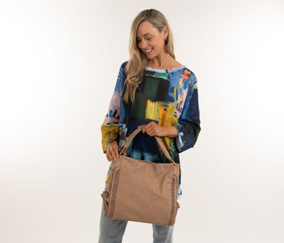 Sassy duck Virginia shoulder bag blush