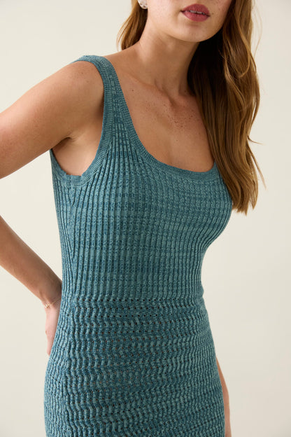 Isle of Mine Ida knit tank dress Baltic
