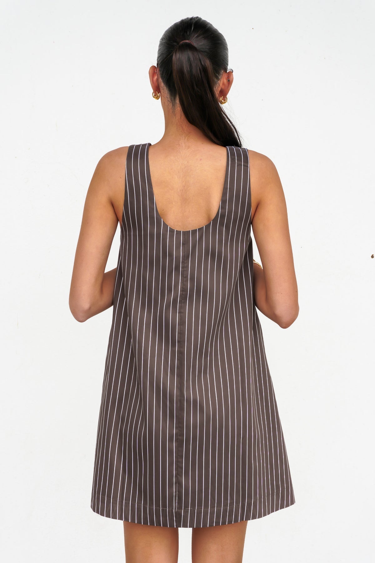 Sass Nola stripe mini dress
