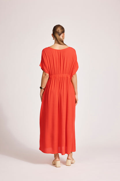 Eb &Ive Algeria Dress Coral