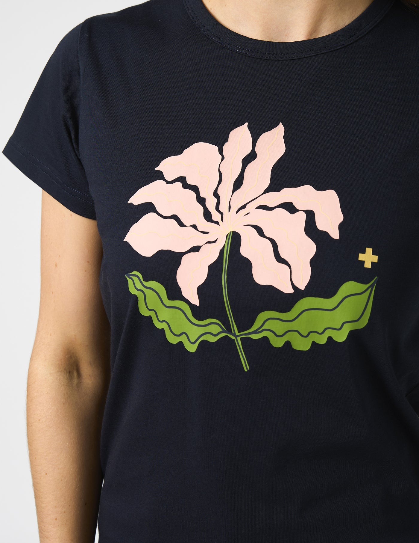 (Copy) Stella +Gemma Classic T Blushing Blooms - Navy