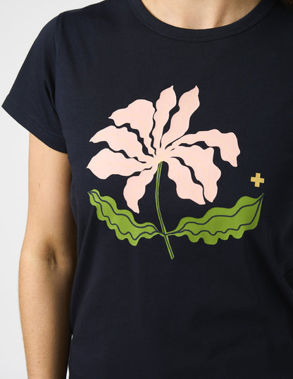 (Copy) Stella +Gemma Classic T Blushing Blooms - Navy