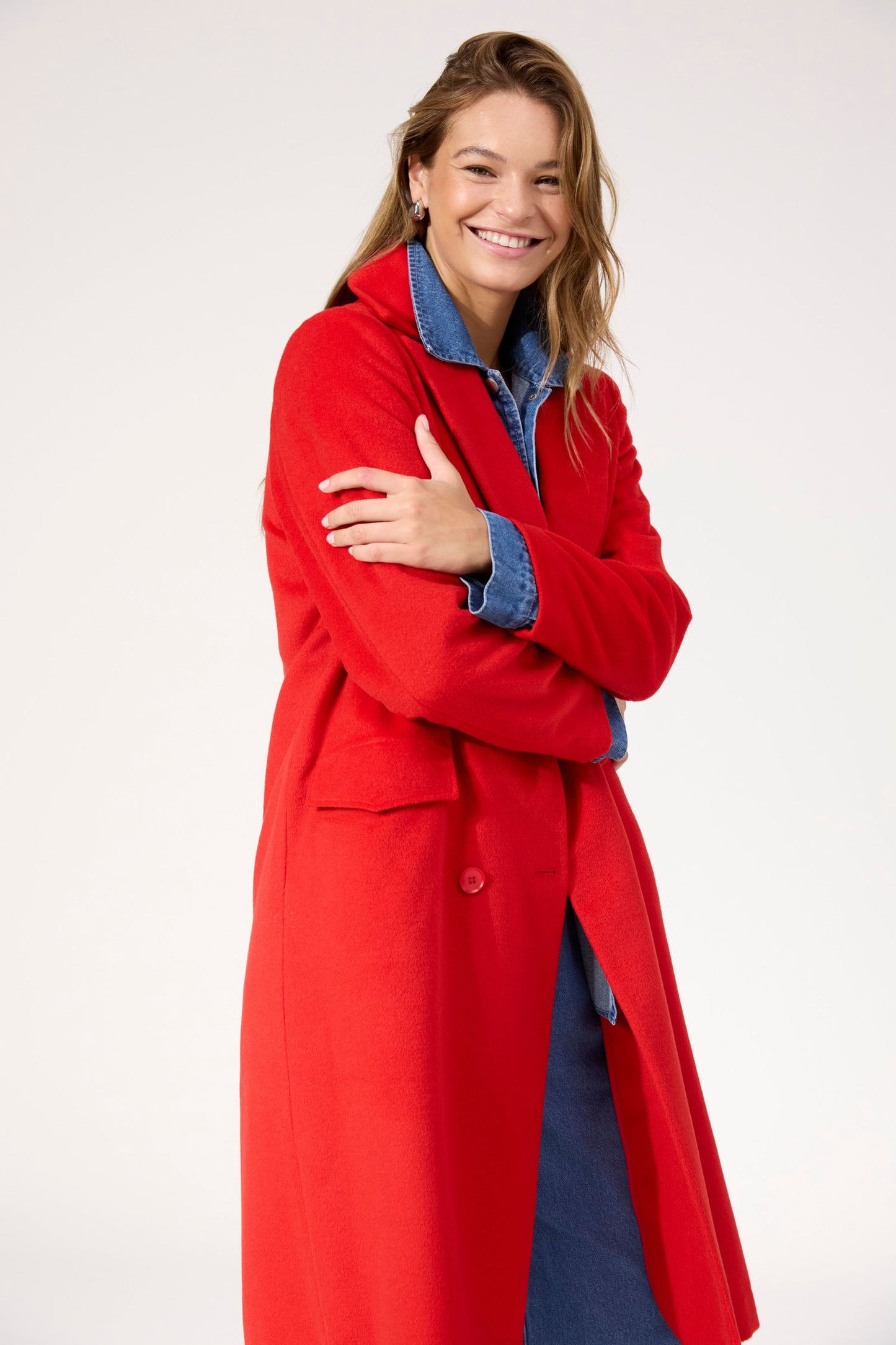 Haven Chicago coat red