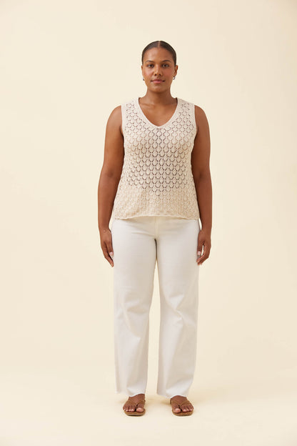 Isle of mine Mia knit top Canvas