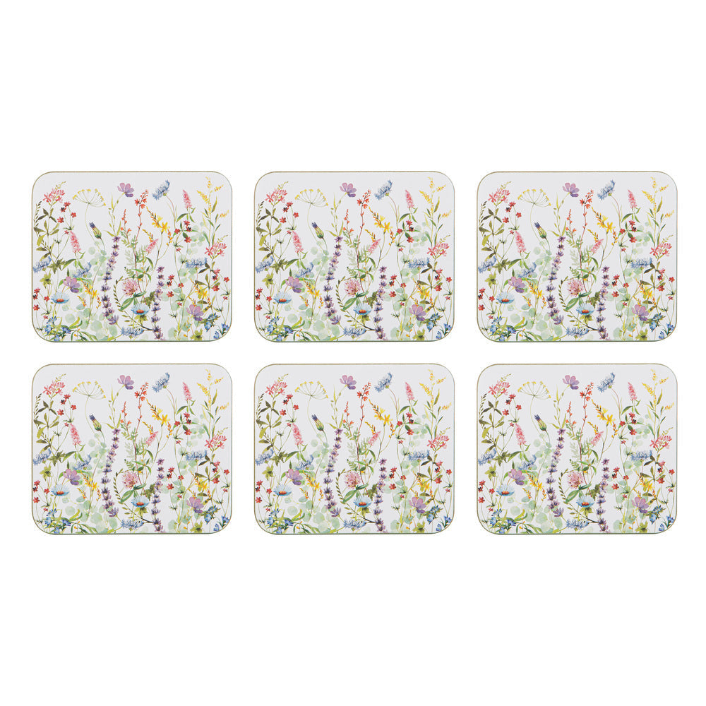 Ashdene Wildflowers Set of 6 Coasters