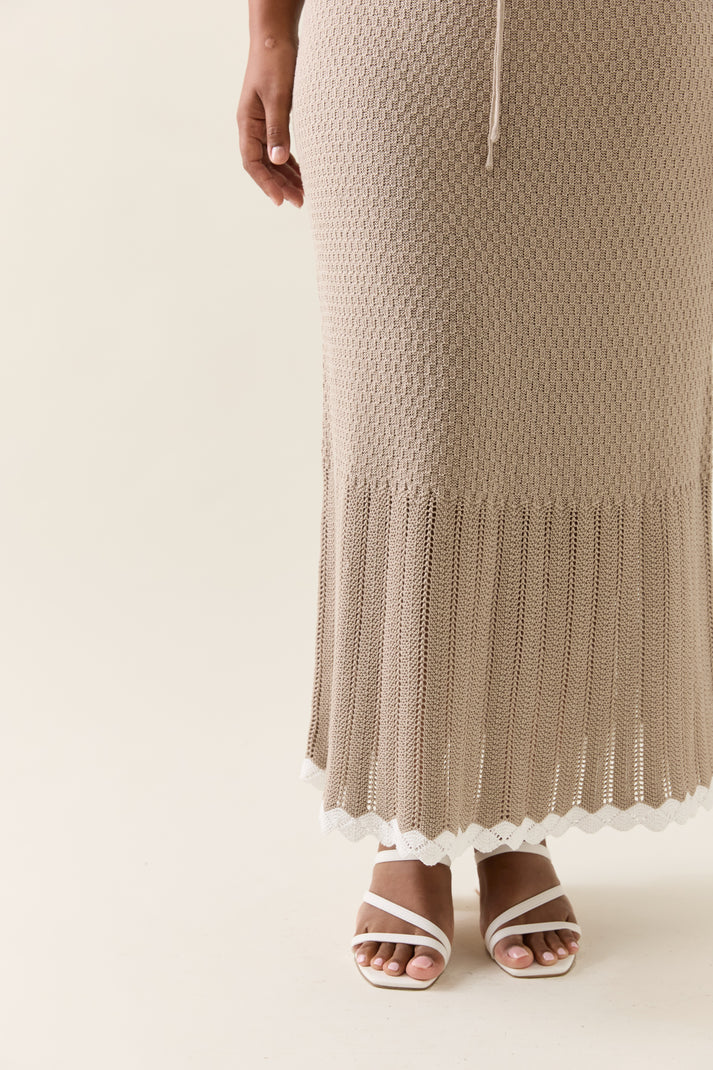 Isle of mine ida knit skirt  canvas