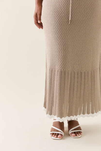 Isle of mine ida knit skirt  canvas