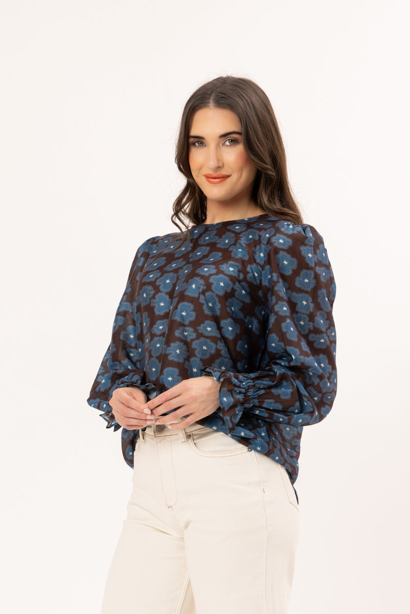 Seeking Lola Harper top Periwinkle