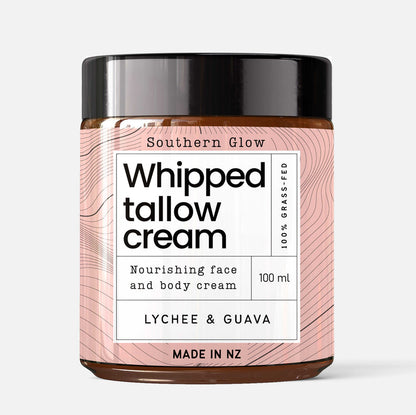 Southern Glow Lychee and Guava tallow cream