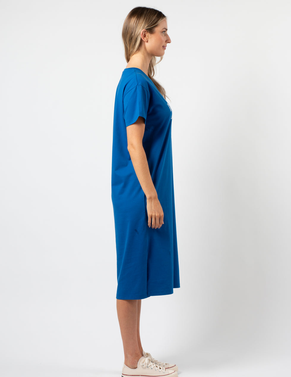 Stella + Gemma MAXIE T-SHIRT DRESS - DEEP BLUE BOWTIFUL BOW