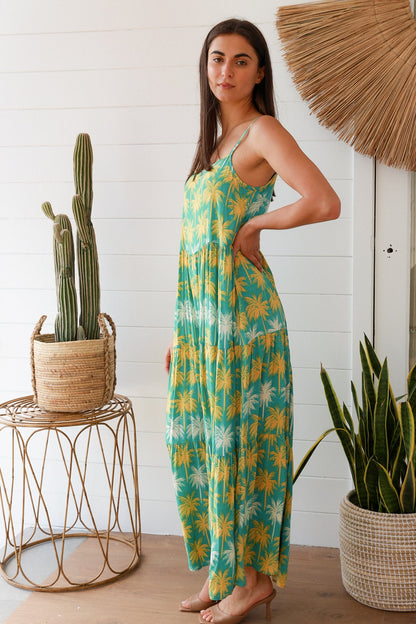 Clara slip maxi dress midi dress