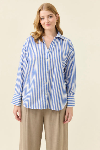 Isle of Mine Quinn shirt stripe