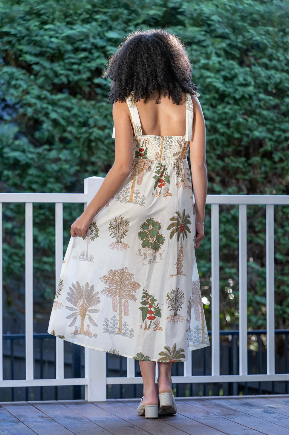 Clemi cottonEmpire dress