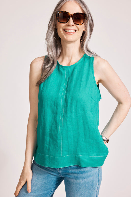 Eb &Ive Miramar tank top lagoon