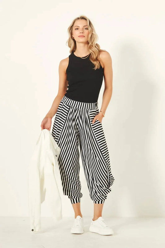 Lemon Tree Lena Pant. Stripe only on line