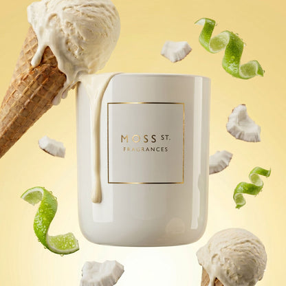 Moss street candle 300 g Coconut and lime