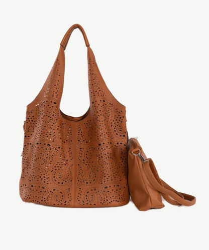 Sassy Duck Purdie. Tote tan