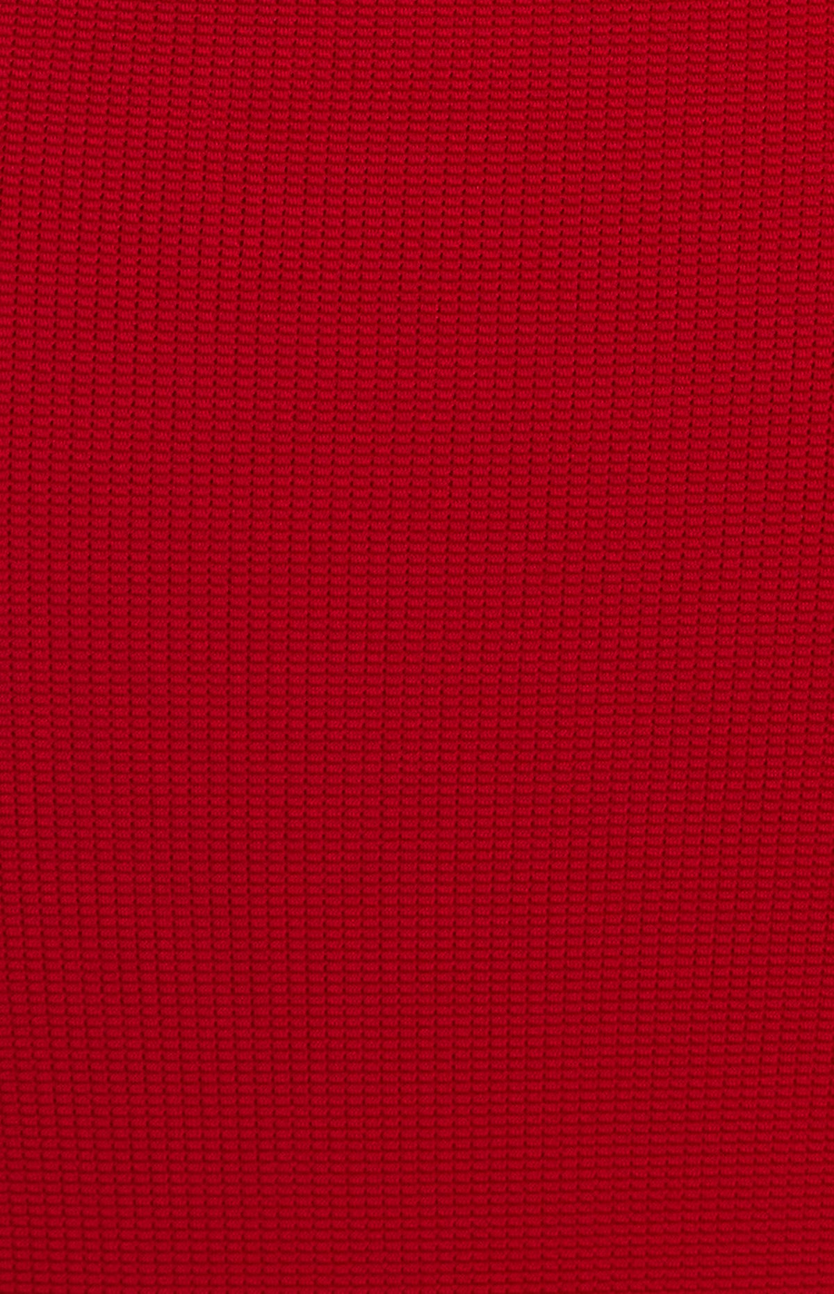 Off Shoulder textured mesh midi dress red