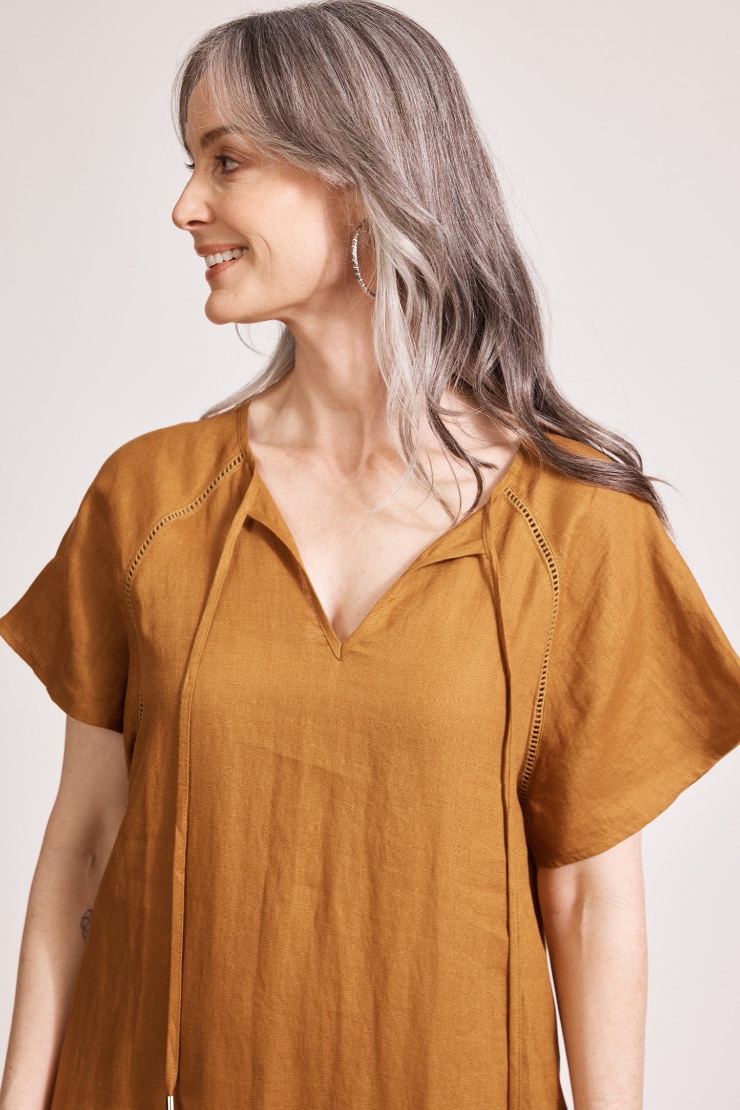 Eb &Ive Miramar Maxi Dress Caramel