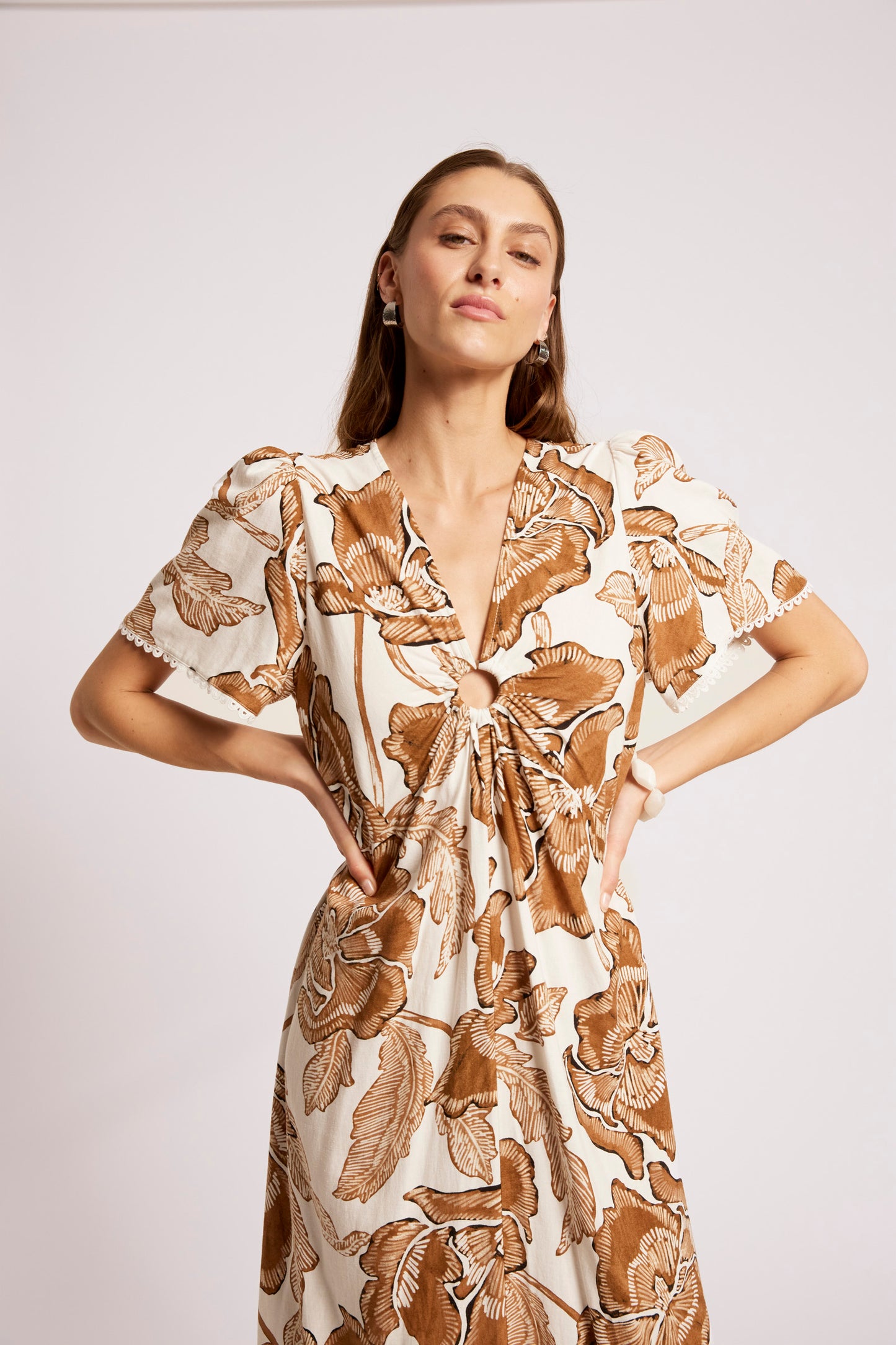 Eb+Ive Gala maxi dress Dune