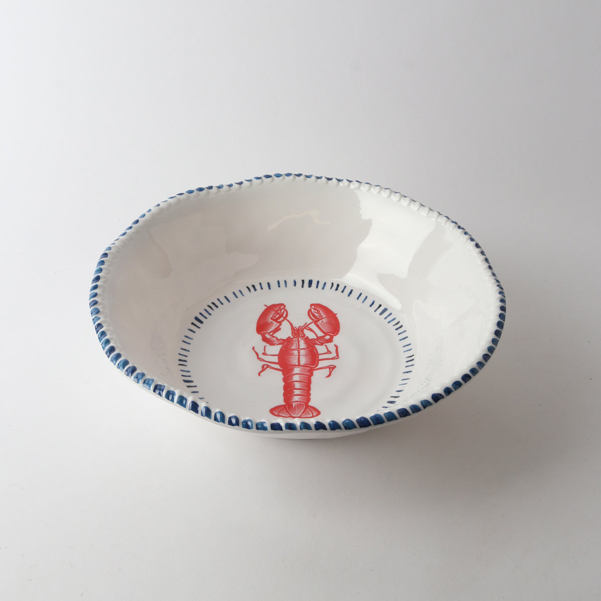 Melamine Nautical Lobster Bowl 31cm