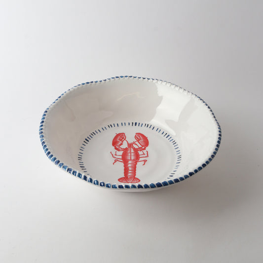 Melamine Nautical Lobster Bowl 31cm