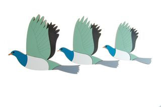 Ian blackwell New Zealand Airways Kereru Trio set