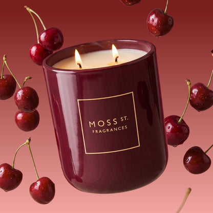 Moss street candle 300 g Cherry  bomb