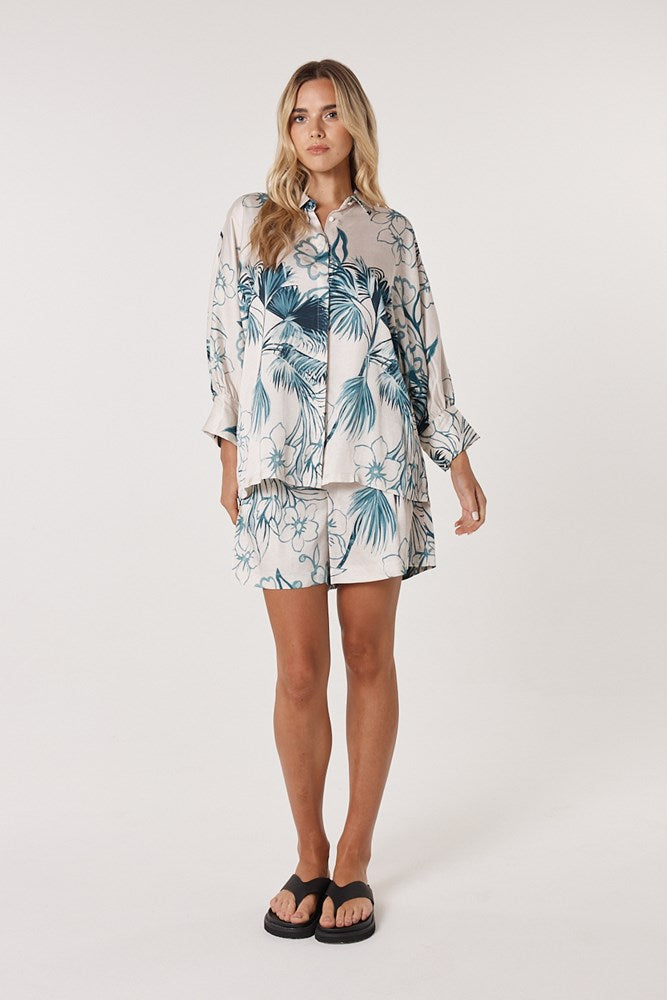 Fate &Becker Solstice Palms shirt