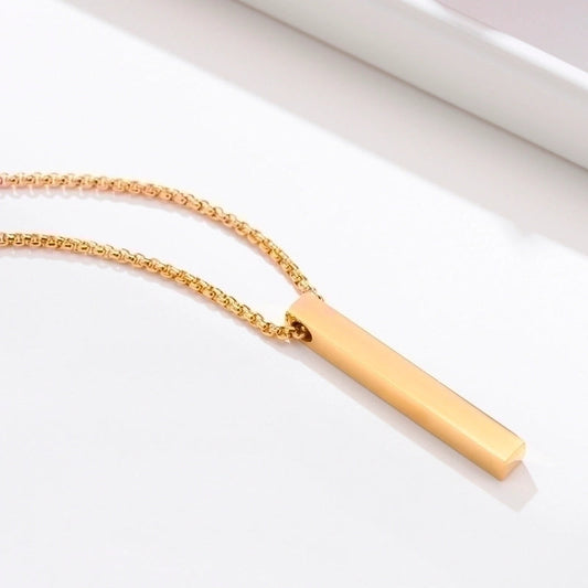 Forge man stainless steel 18 k gold plated
