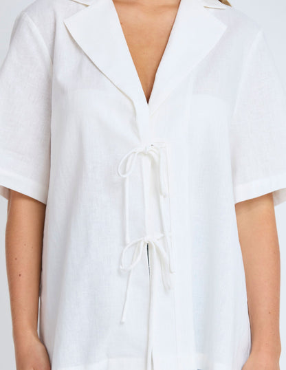 Stella + Gemma Selene white shirt