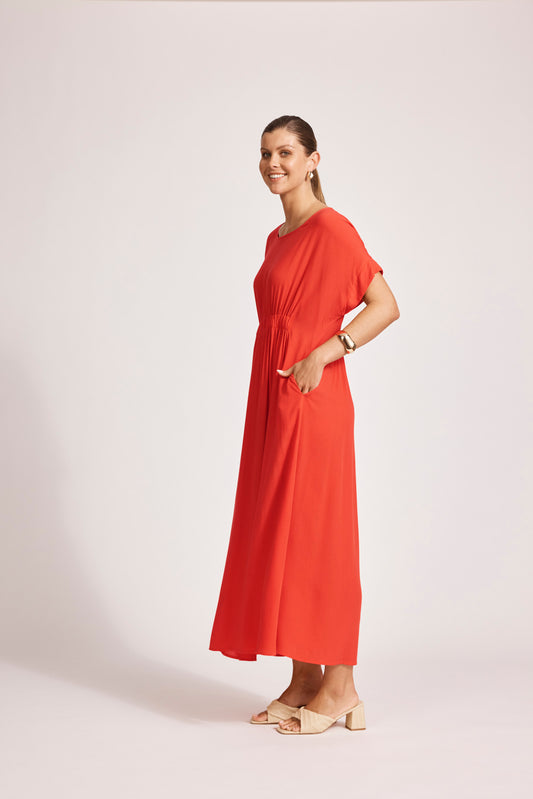 Eb &Ive Algeria Dress Coral