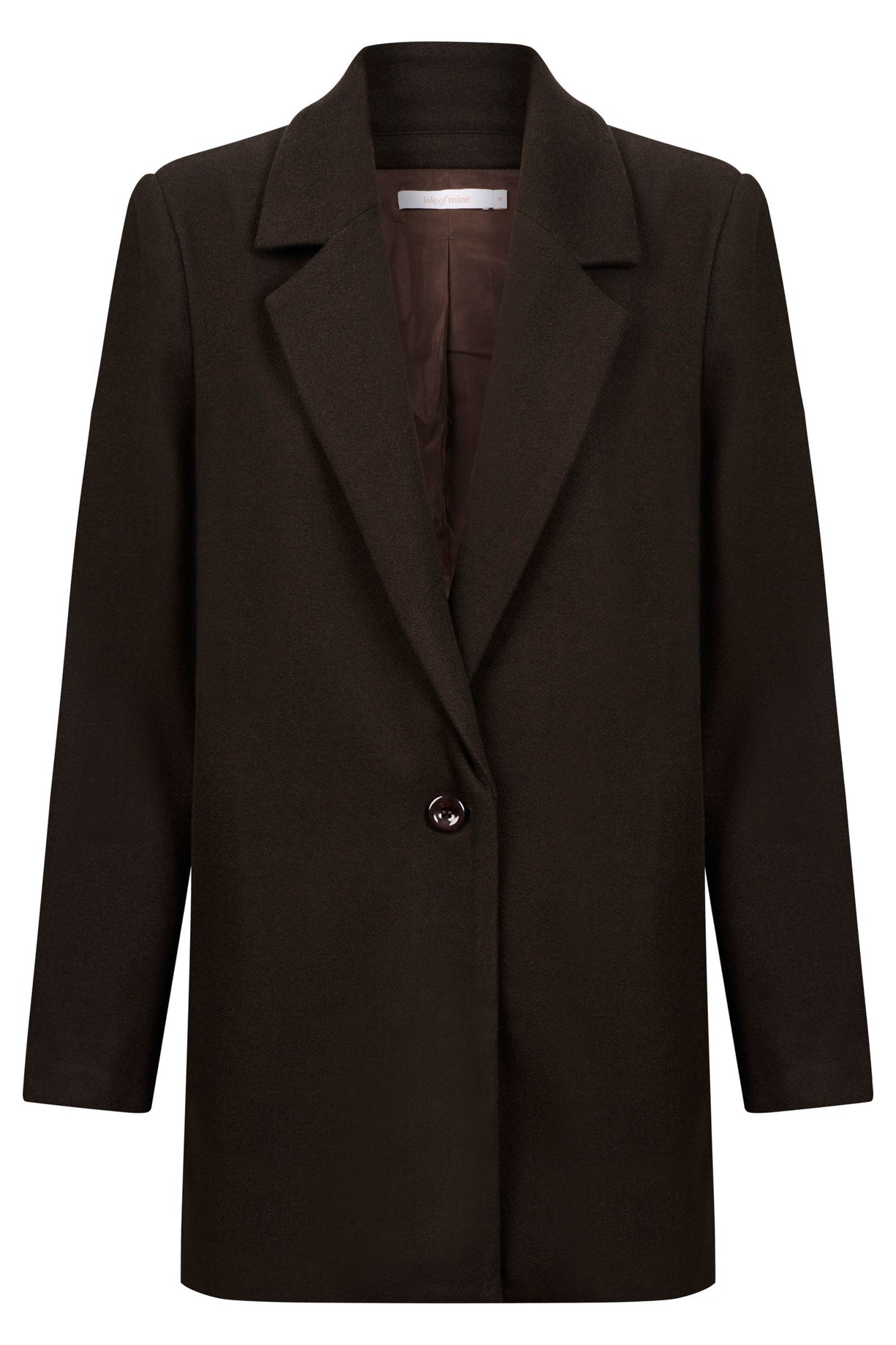 Isle of mine Kali coat chocolate