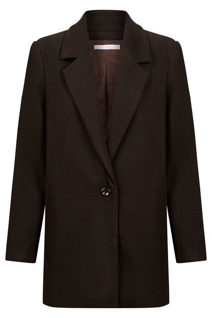 Isle of mine Kali coat chocolate