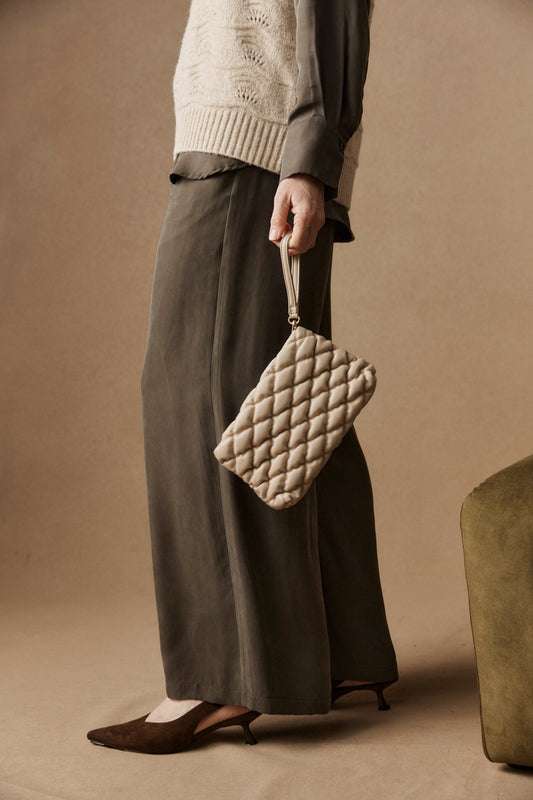 Eb + Ive Zala pouch bisque…only a few left