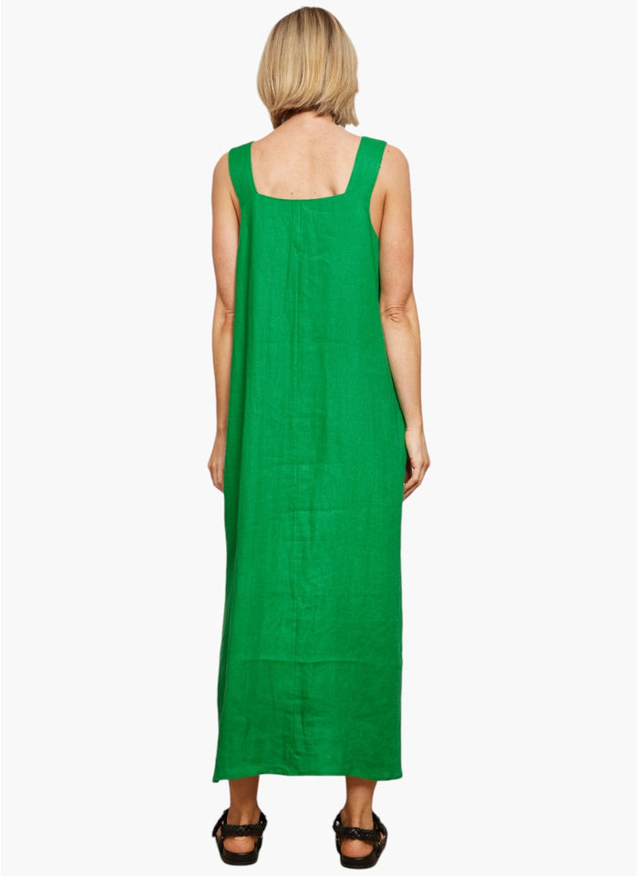 Eb&Ive Halcyon tank dress Emerald