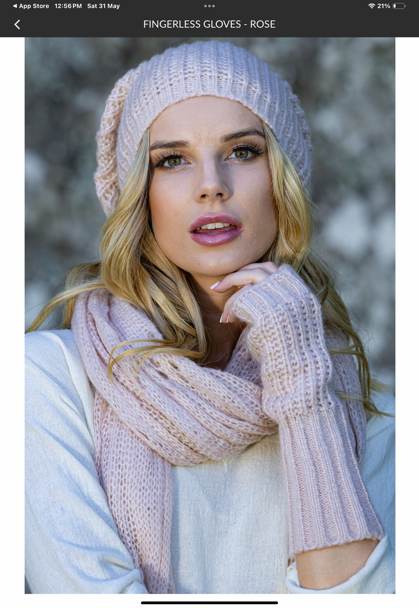 Boho fingerless gloves Charcol