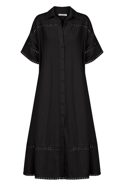 Haven  Adelfia shirt Dress  black