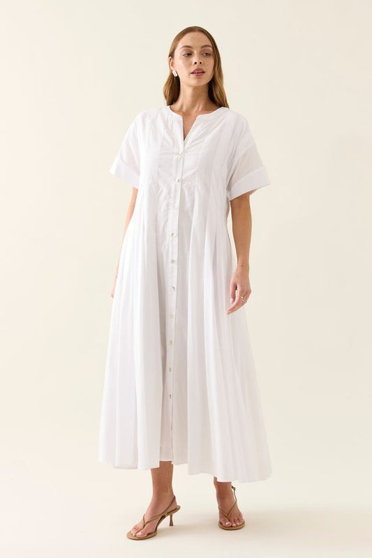 Isle of mine Aurora maxi pleated dress