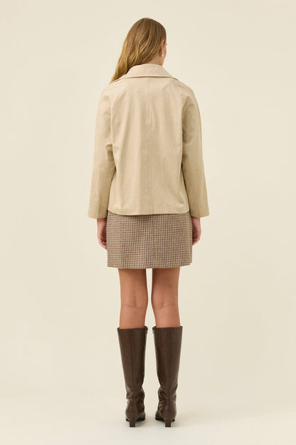 Isle of mine Lennon jacket Stone