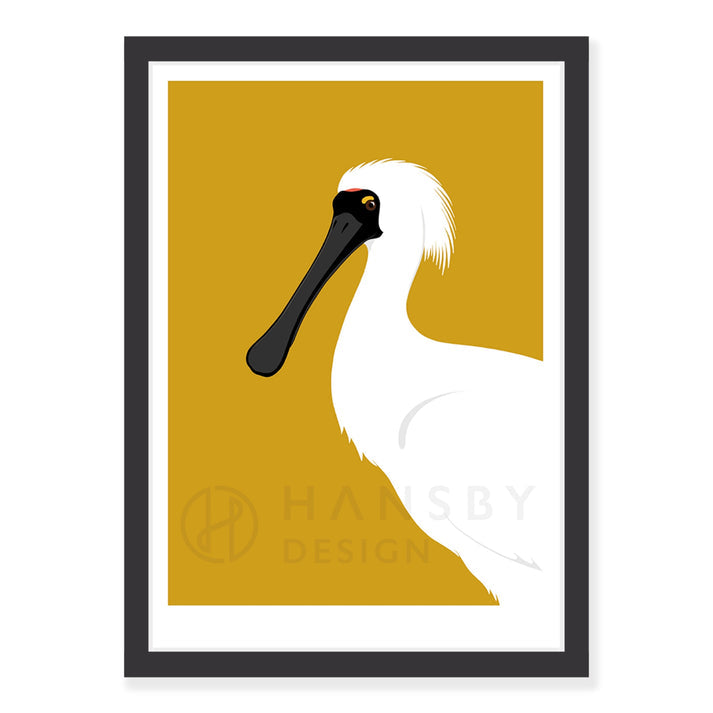 HANSBY DESIGN
Spoonbill print A4