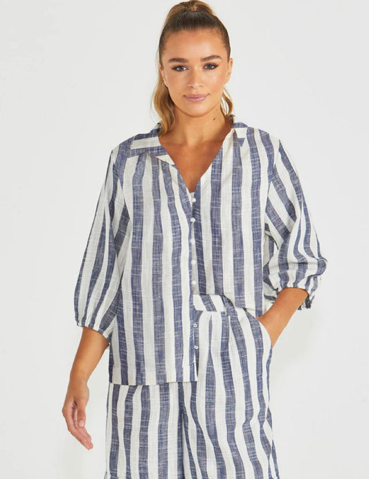 Sass Harley blouse Striped