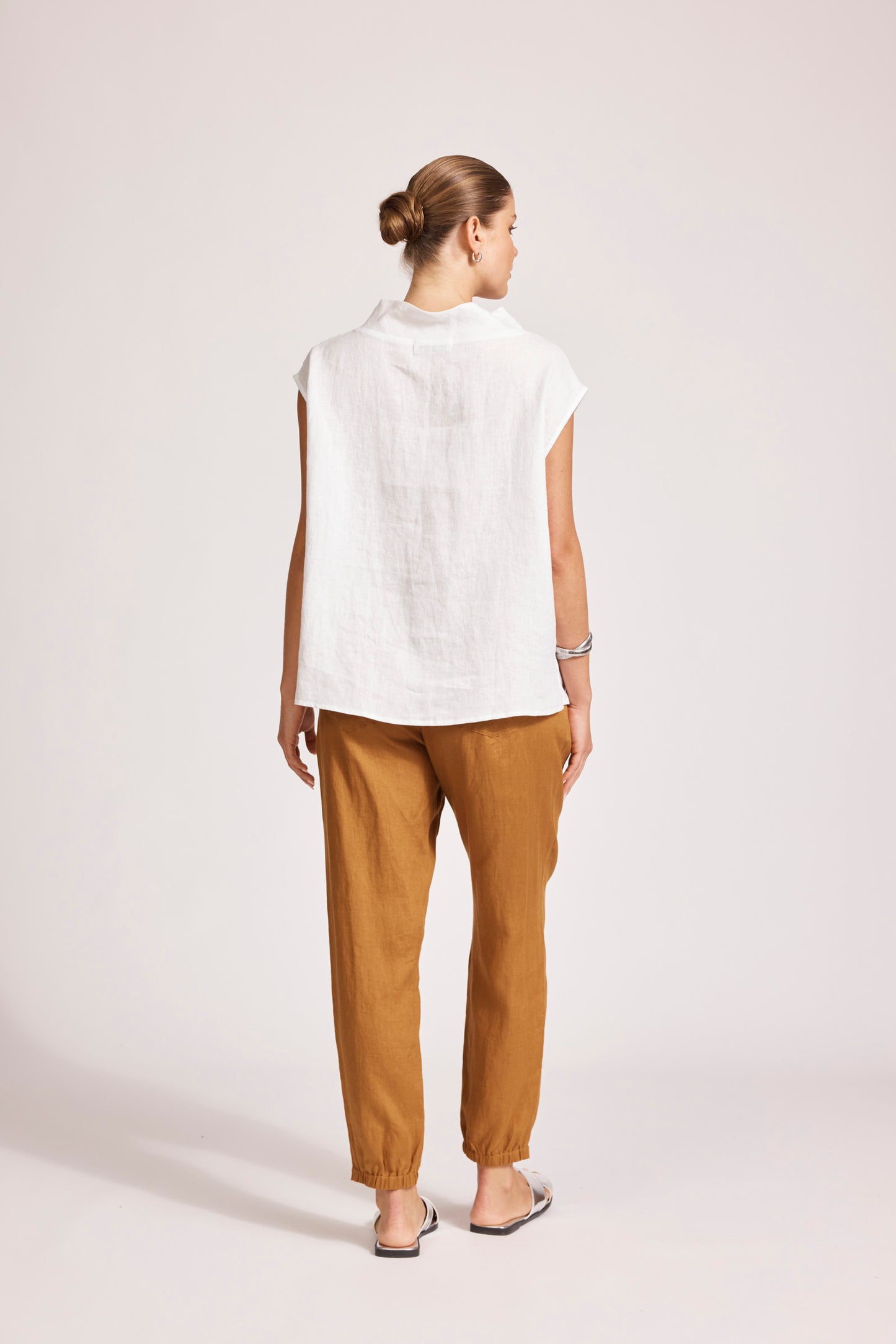 Eb & Ive Miramar top white