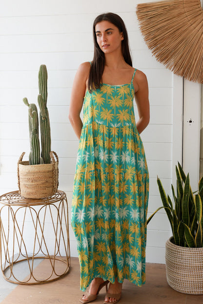 Clara slip maxi dress midi dress