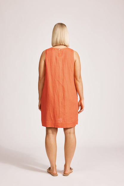 Eb +ive Mirama tank dress coral