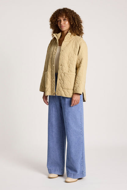 Eb +Ive Sandi Quilted Jacket Dune